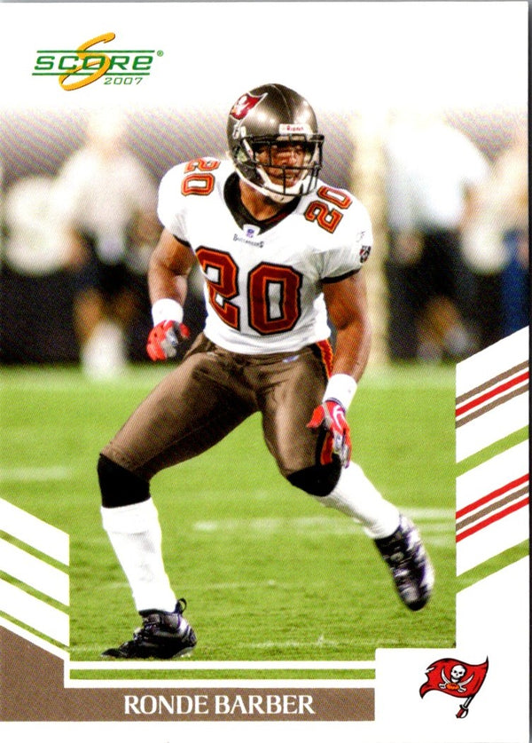 2007 Score Ronde Barber #101