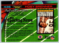 1991 Topps Stadium Club Football Hoby Brenner #436