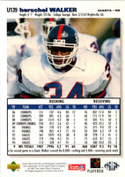 1995 Collector's Choice Update Herschel Walker #U139