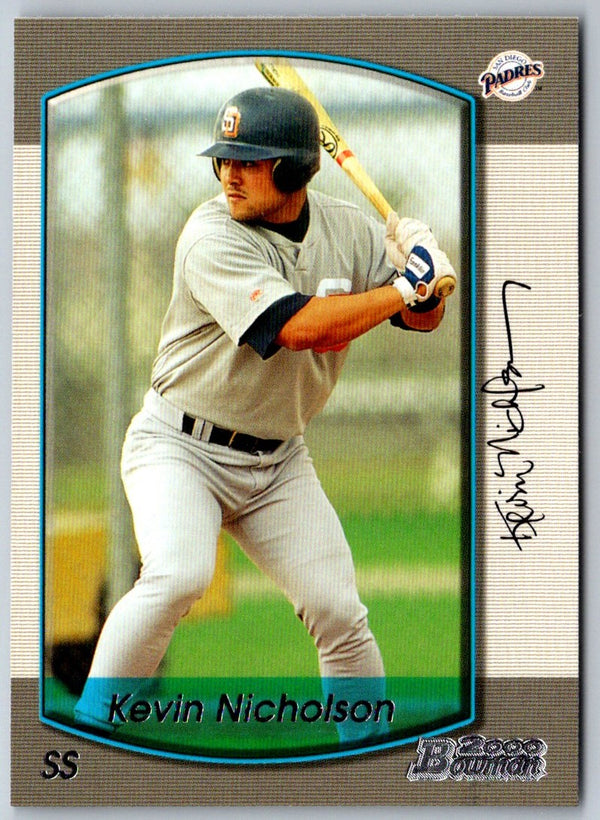 2000 Bowman Kevin Nicholson #196