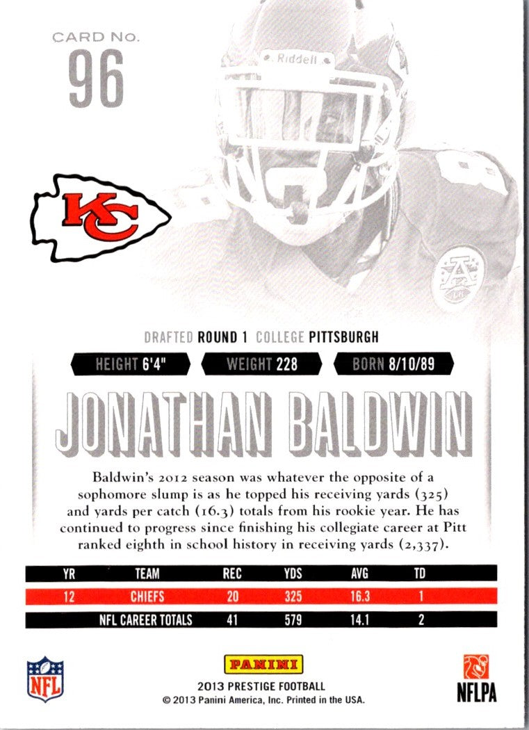 2013 Panini Prestige Jonathan Baldwin