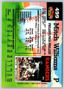 1992 Stadium Club Mitch Williams