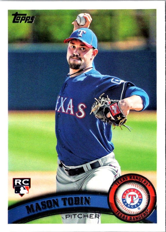 2011 Topps Mason Tobin #343 Rookie