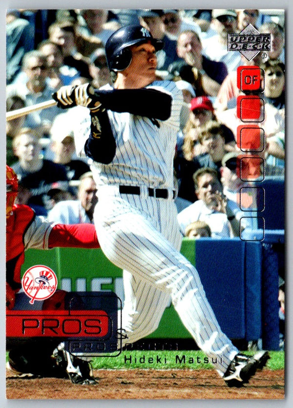 2005 Upper Deck Pros & Prospects Hideki Matsui #100