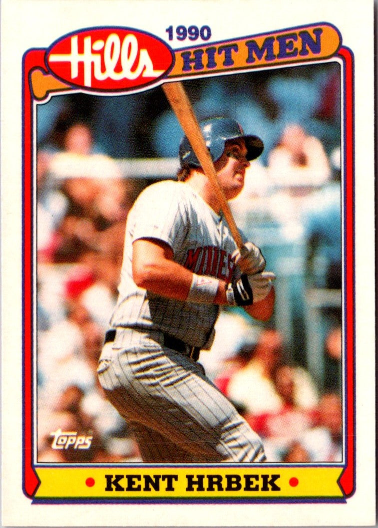 1990 Topps Hills Hit Men Kent Hrbek