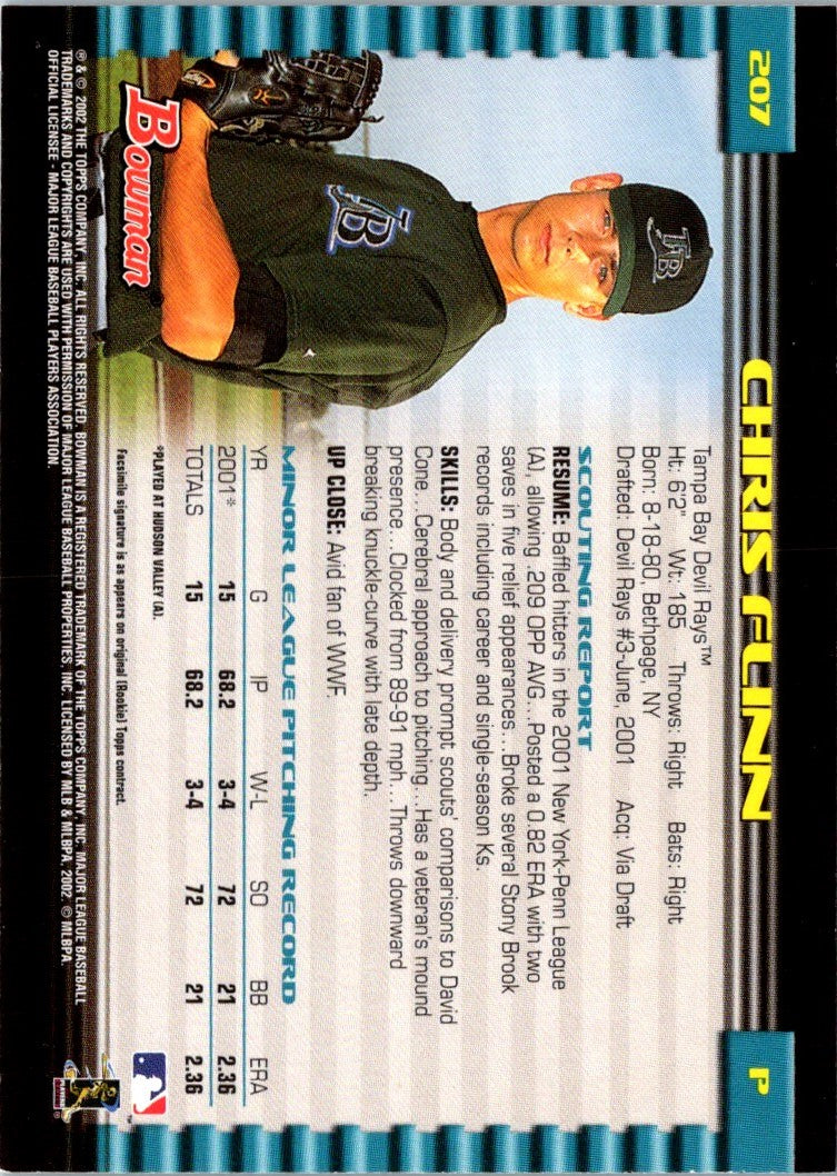 2002 Bowman Chris Flinn