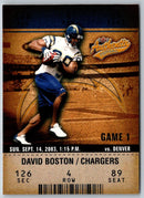 2003 Fleer Authentix David Boston
