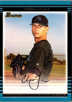2002 Bowman Chris Flinn #207 Rookie