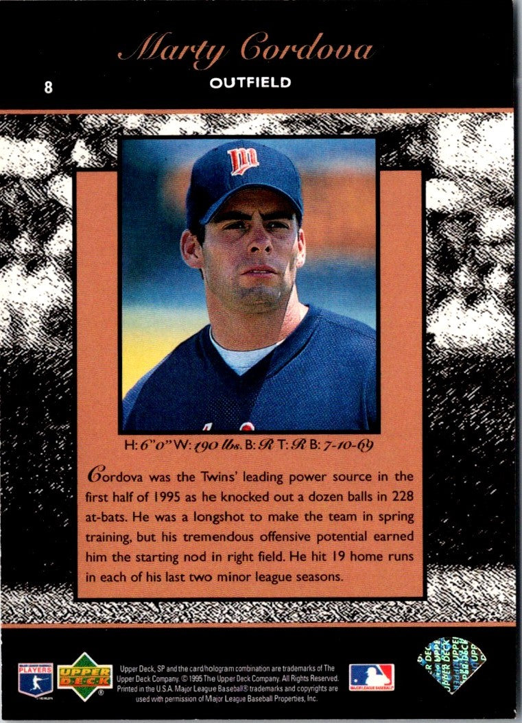 1995 SP Marty Cordova