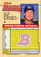 1992 Bowman Bruce Ruffin #354