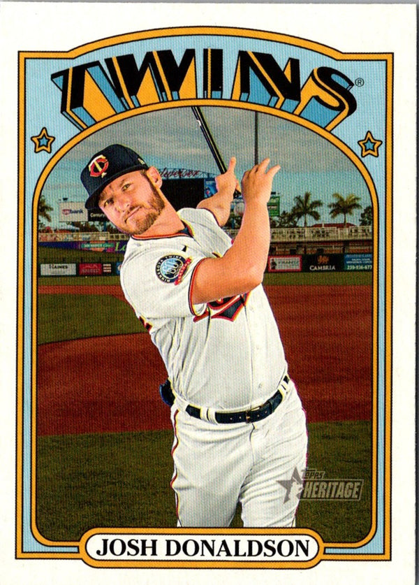 2021 Topps Heritage Josh Donaldson #198