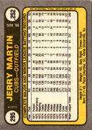 1981 Fleer Jerry Martin