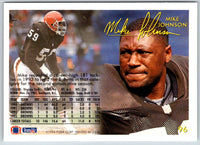 1994 Fleer Mike Johnson #96