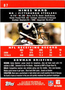 2007 Bowman Hines Ward