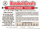 1989 Swell Baseball Greats Hoyt Wilhelm