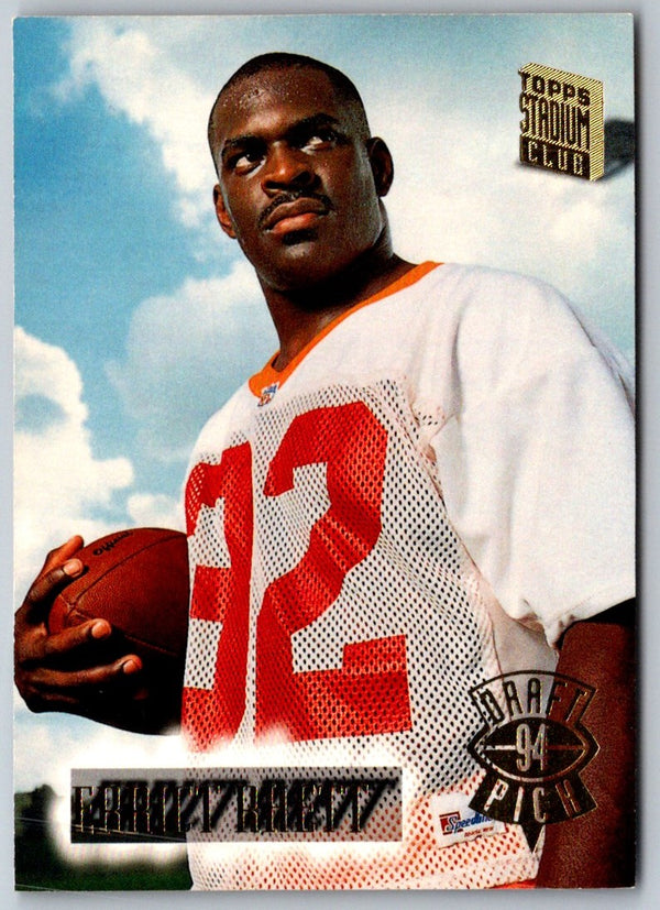 1994 Stadium Club Errict Rhett #252 Rookie