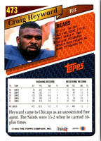 1993 Topps Gold Craig Heyward #473