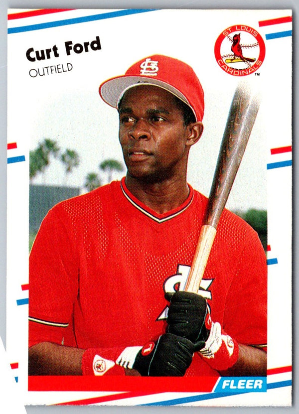 1988 Fleer Curt Ford #32