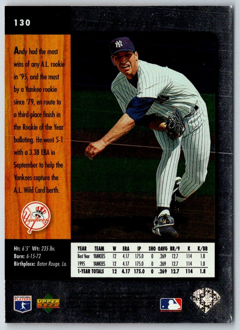 1996 SP Andy Pettitte