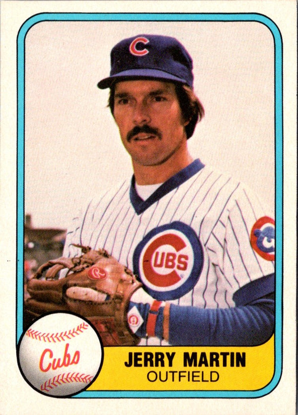 1981 Fleer Jerry Martin #295