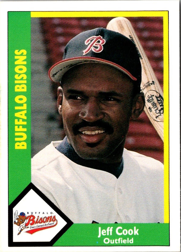 1990 CMC Buffalo Bisons Jeff Cook #24