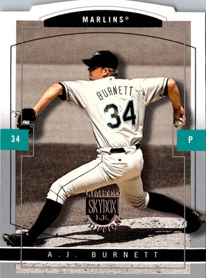 2004 SkyBox LE A.J. Burnett #88