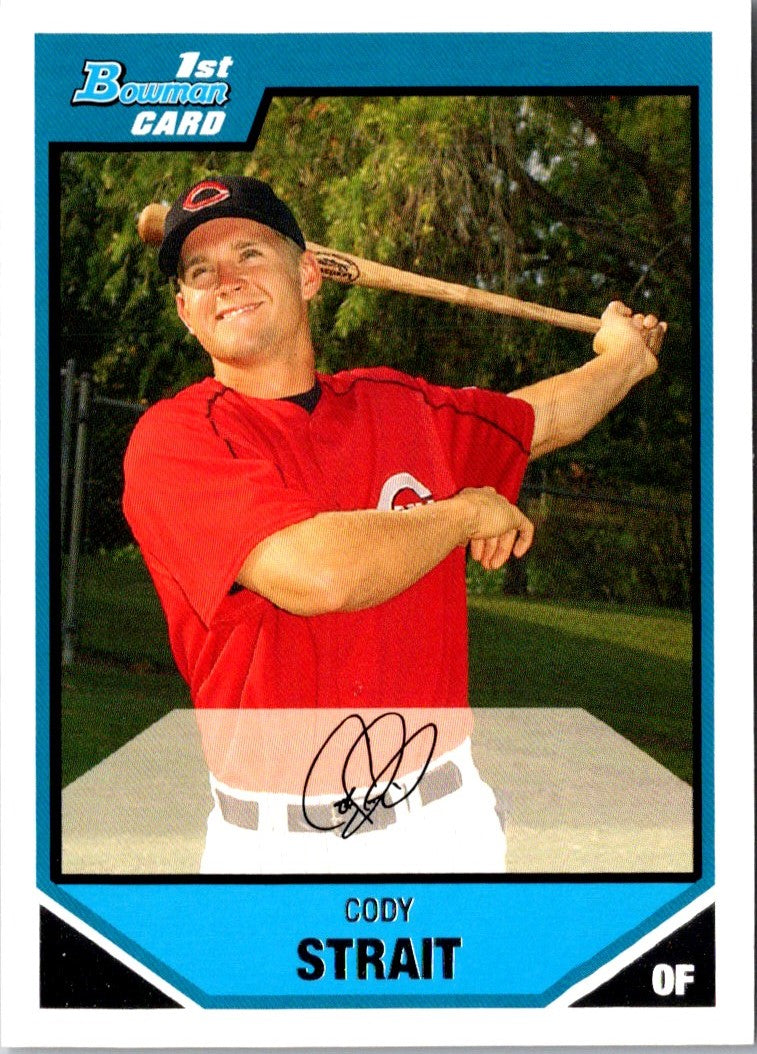 2007 Bowman Prospects Cody Strait