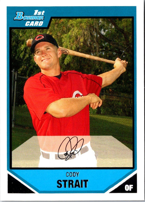 2007 Bowman Prospects Cody Strait #BP108
