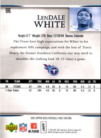 2007 Upper Deck First Edition LenDale White #96