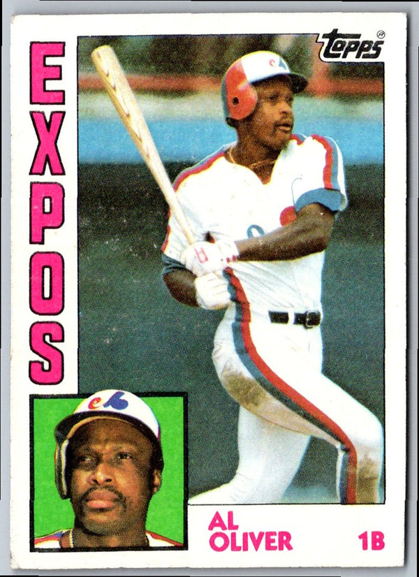 1984 Topps Al Oliver #620