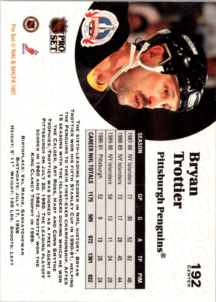 1991 Pro Set Bryan Trottier