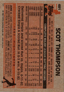 1983 Topps Scot Thompson