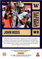 2017 Panini John Ross III #170 Rookie