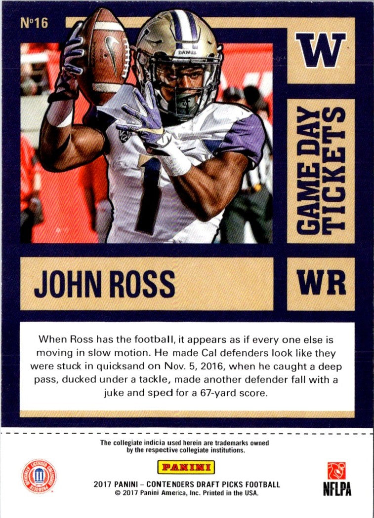 2017 Panini John Ross III