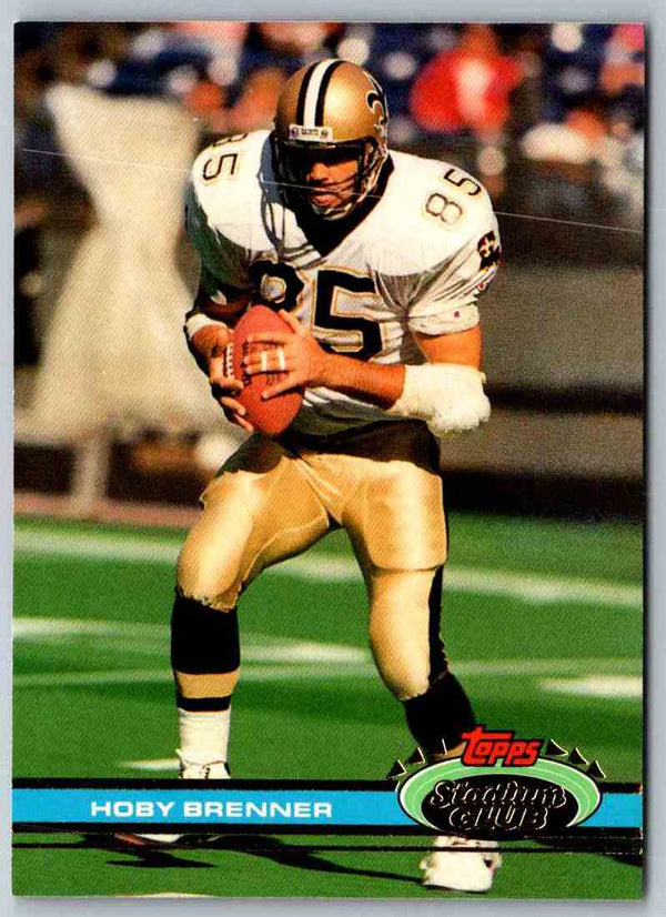 1991 Topps Stadium Club Football Hoby Brenner #436