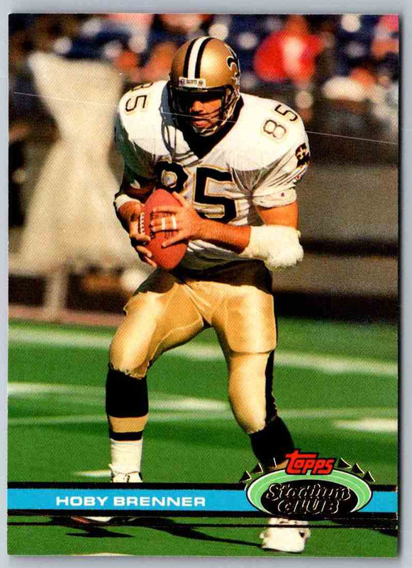 1991 Topps Stadium Club Football Hoby Brenner #436
