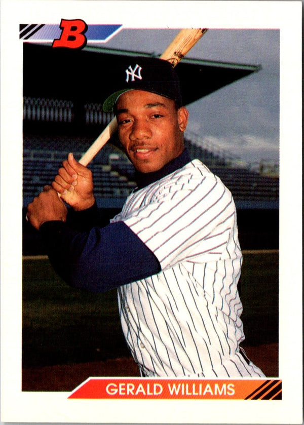 1992 Bowman Gerald Williams #113