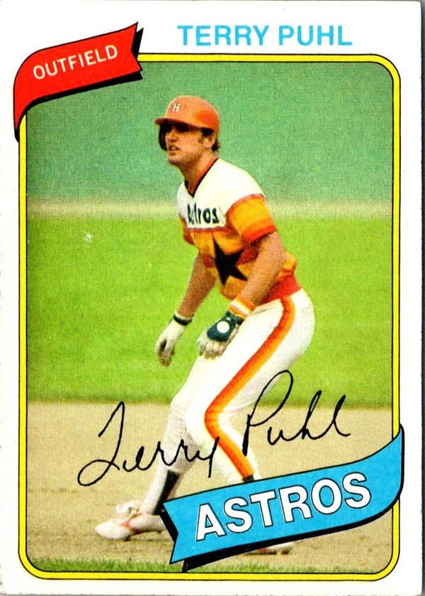 1980 Topps Terry Puhl #147