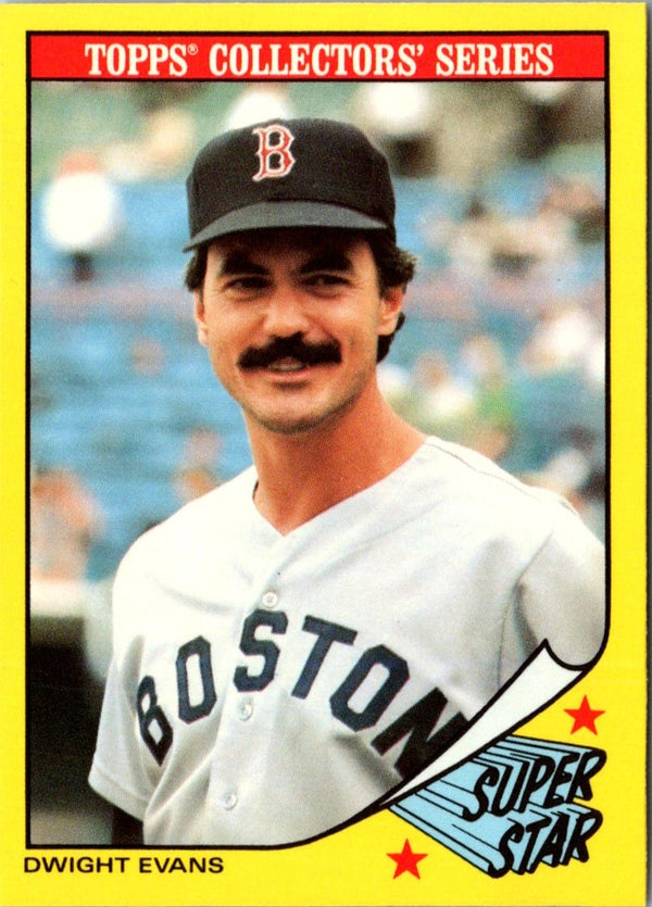 1986 Topps Baseball Champion Superstars Dwight Evans #10