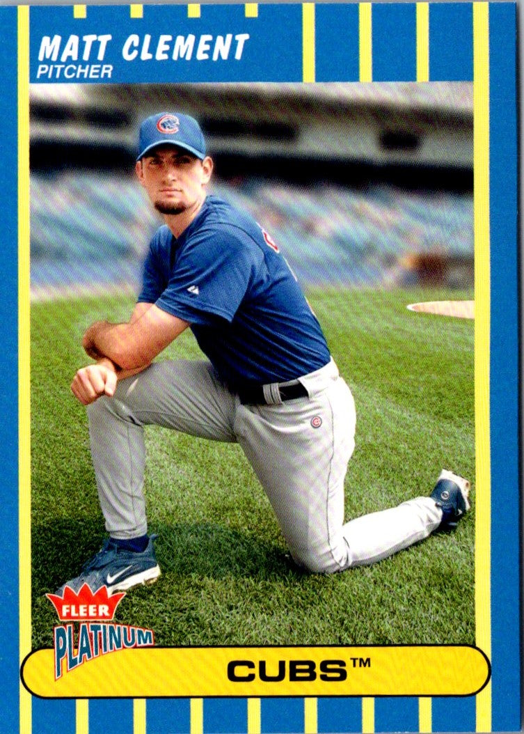 2003 Fleer Platinum Matt Clement