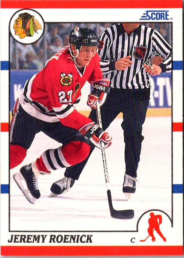 1990 Score Jeremy Roenick #179 Rookie