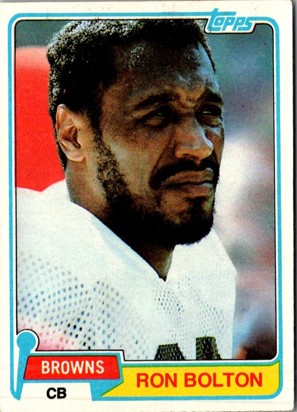 1981 Topps Ron Bolton #221