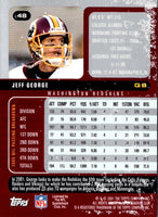 2001 Stadium Club Jeff George #48