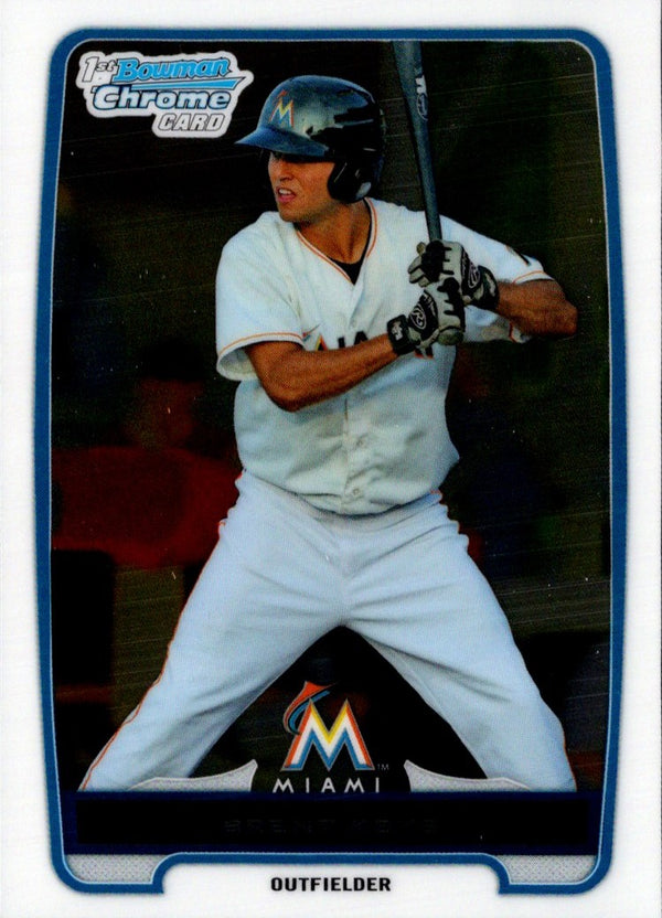 2012 Bowman Chrome Prospects Brent Keys #BCP140