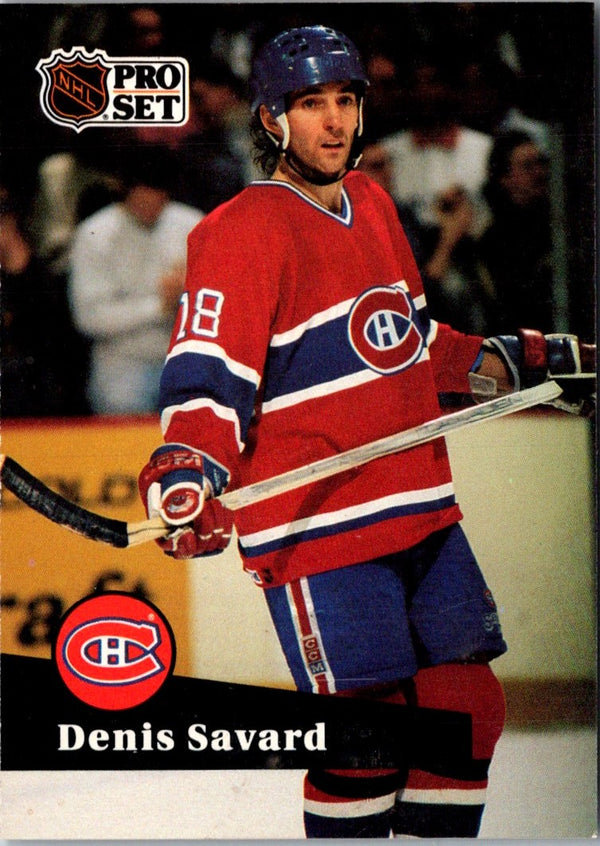 1991 Pro Set Denis Savard #128