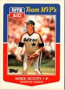 1988 Topps Rite-Aid Team MVP's Mike Scott