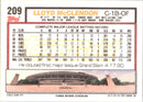 1992 Topps Lloyd McClendon