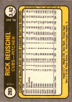 1981 Fleer Rick Reuschel #293