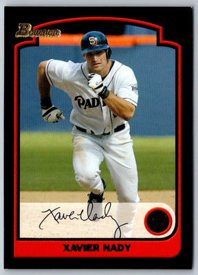2003 Bowman Draft Picks & Prospects Xavier Nady #BDP25
