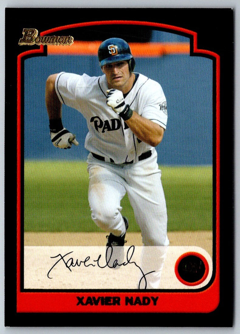 2003 Bowman Draft Picks & Prospects Xavier Nady